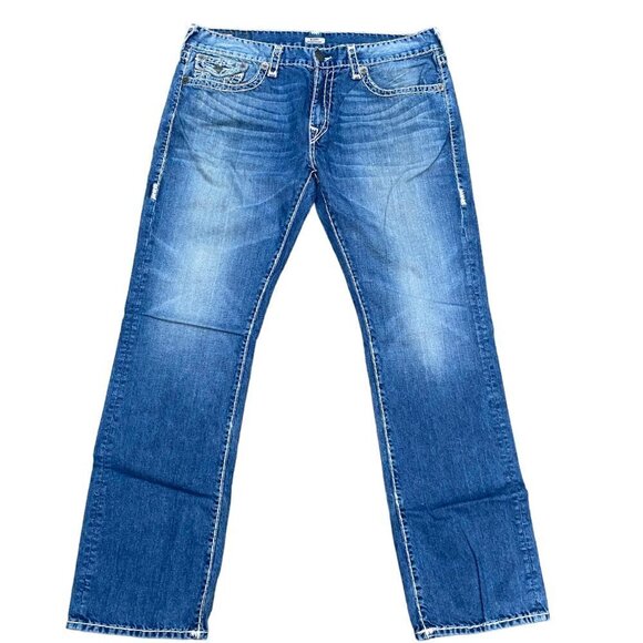 True Religion Jeans Size 38 RICKY Blue - Picture 6 of 6